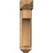 Ekena Millwork Westlake Arts and Crafts Rough Sawn Bracket w/ Offset Brace, Western Red Cedar, 6"W x 18"D x 26"H BKT0604X18X26WTL03RWR - alternate 3